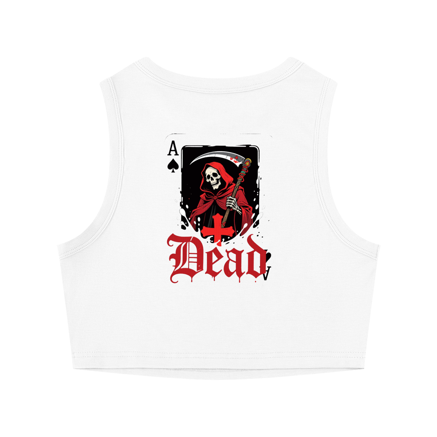 Jelly.Co Dead Card Crop Tank Top