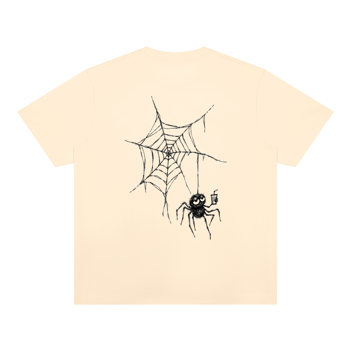 Web Crawler Oversized T-shirt | Cream