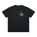 Wicked Roses Oversized Tee | Black