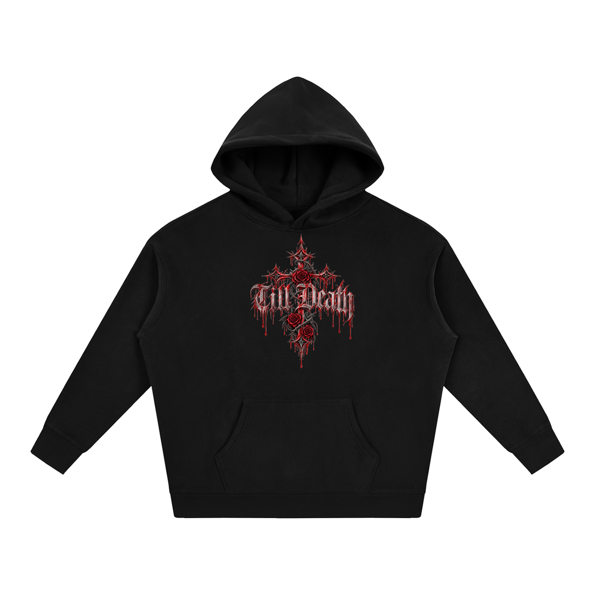 Till Death Oversized Hoodie