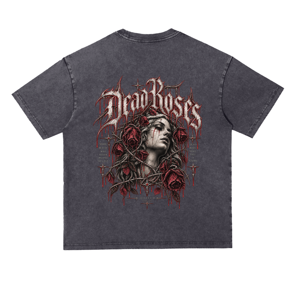 Dead Roses Oversized T-Shirt