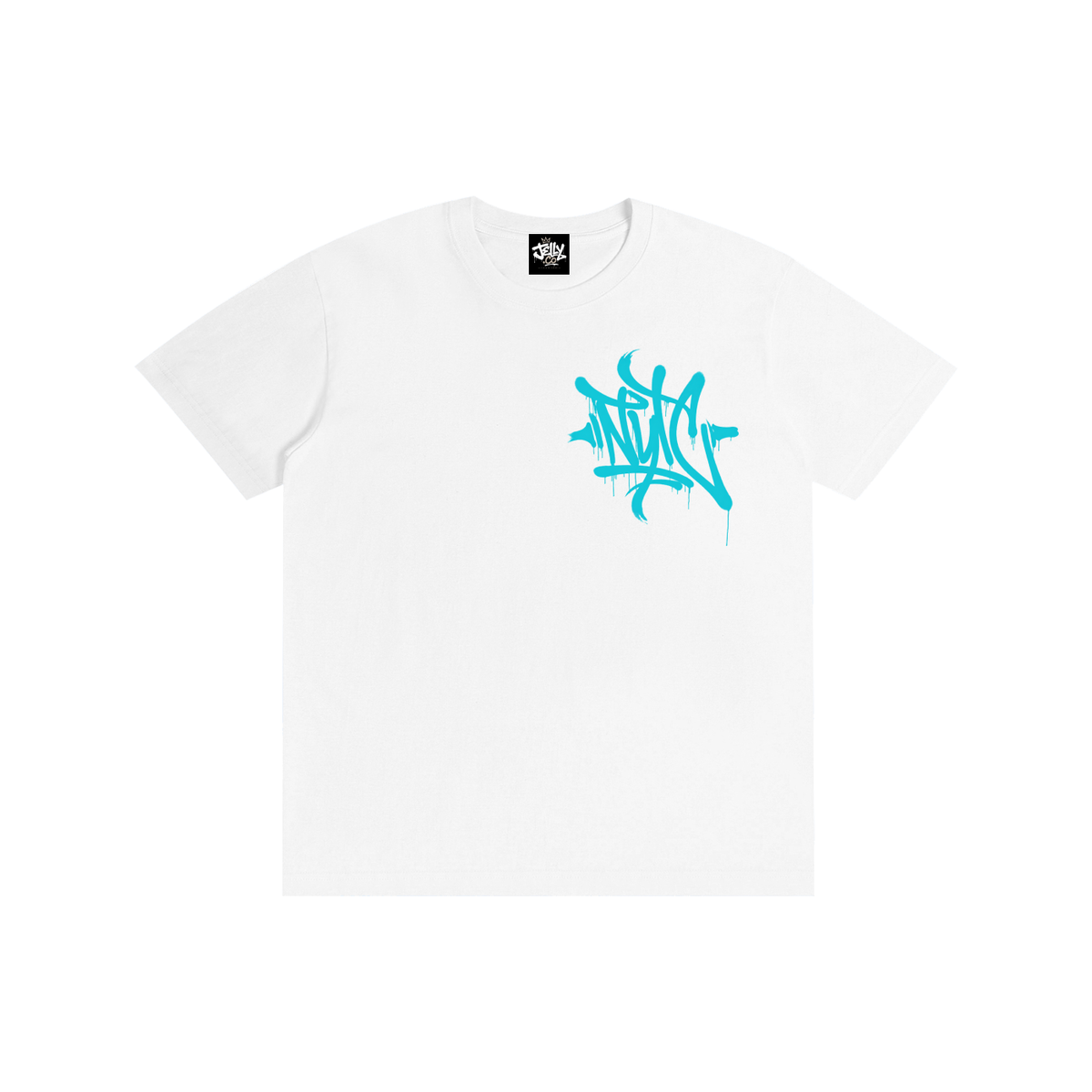 Urban Graffiti NYC — Blue Colour Print
